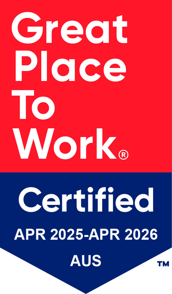 Great place to work certification badge